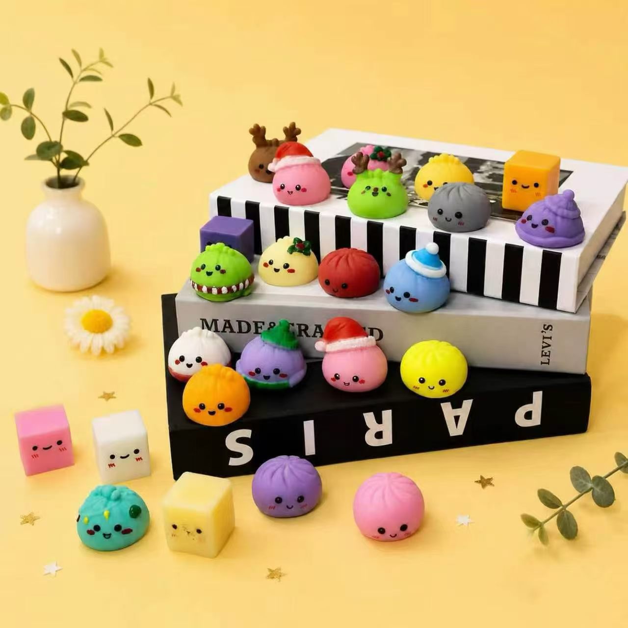 In Stock 24Pcs Christmas Squis - огляд і ціна Kids Toys Xmas