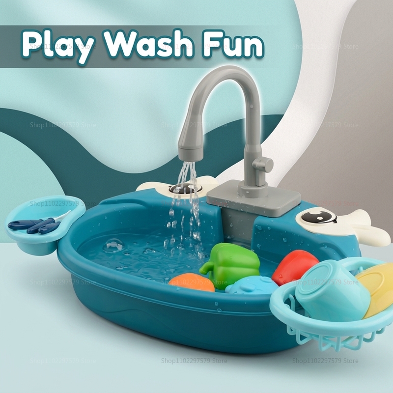 Toddler Interactive Water Play - огляд і ціна Kids Toys Kitchen Set