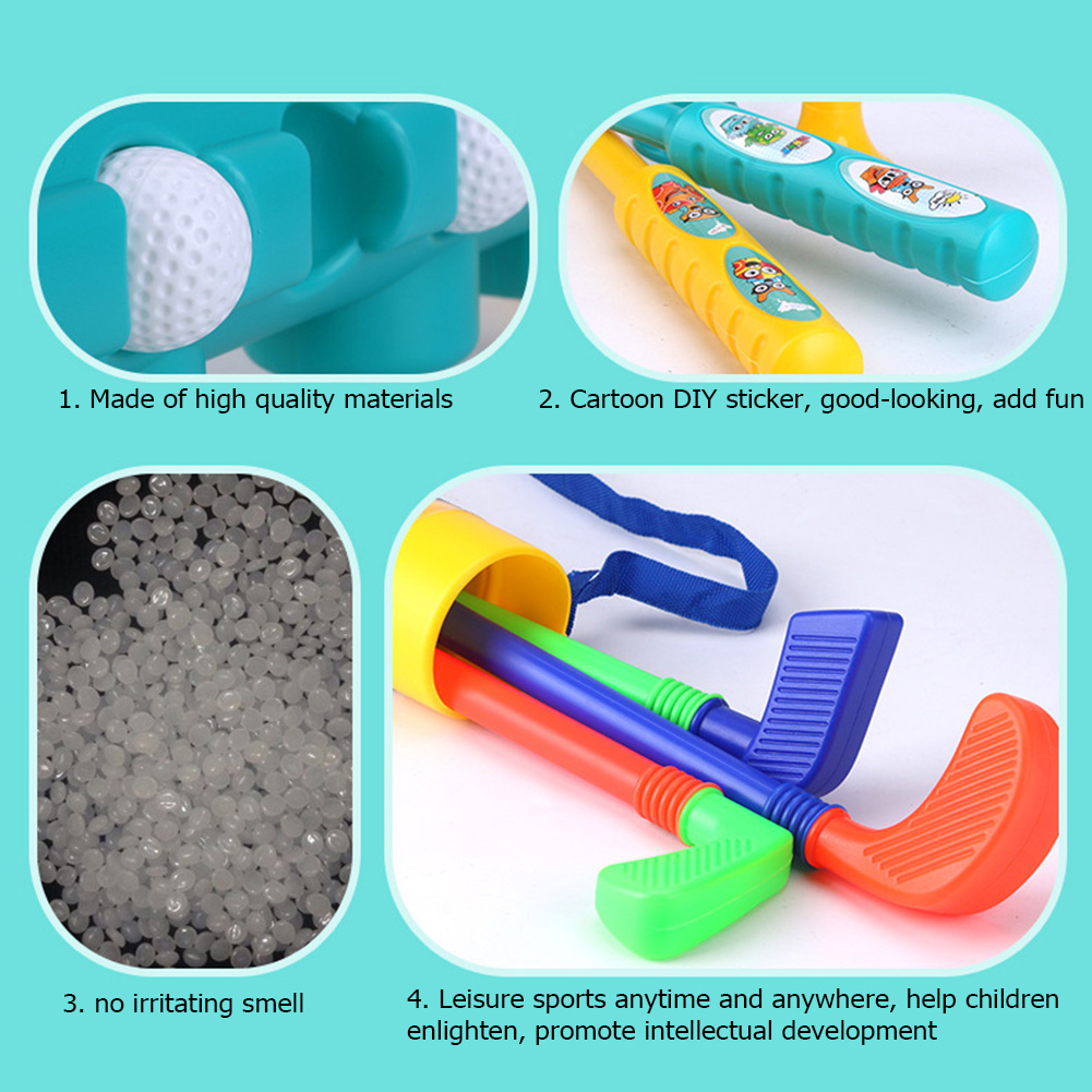 Kids Toys Golf Set Portable Ya - огляд і ціна Kids Yard Toys